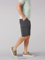 Lee hombres pantalón corto tipo cargo triflex gris oscuro ropa Z6H6F1039 - Image 4
