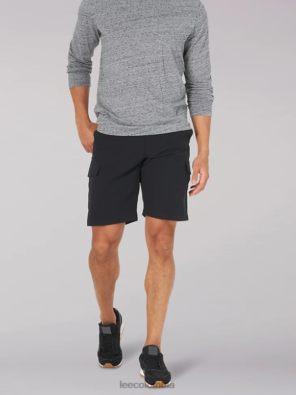 lee_hombres_pantalon_corto_tipo_cargo_triflex_negro_ropa_z6h6f1038.png Lee hombres pantalón corto tipo cargo triflex negro ropa Z6H6F1038 - Image 1