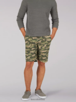Lee hombres pantalón corto utilitario con bolsillo profundo y movimiento extremo camuflaje marrón ropa Z6H6F1030