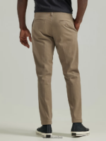 Lee hombres pantalón de frente plano de corte recto mvp de movimiento extremo convento ropa Z6H6F740 - Image 2