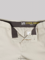 Lee hombres pantalón de frente plano de corte recto mvp de movimiento extremo piedra salina ropa Z6H6F741 - Image 5