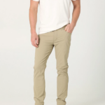 Lee hombres Pantalón sintético de corte slim Extreme Motion caqui kansas ropa Z6H6F705