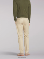 Lee hombres Pantalón slim con frente plano Total Freedom caqui ropa Z6H6F792 - Image 2