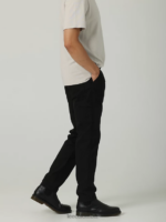 Lee hombres pantalón utilitario holgado chetopa negro ropa Z6H6F793 - Image 3