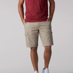 Lee hombres pantalones cortos con movimiento extremo caramelo ropa Z6H6F1089
