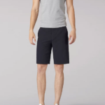 Lee hombres pantalones cortos triflex negro ropa Z6H6F1069