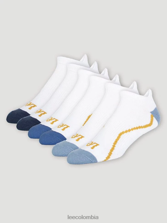 lee_hombres_paquete_de_6_calcetines_invisibles_con_lengueta_blanco_accesorio_z6h6f1171.png Lee hombres Paquete de 6 calcetines invisibles con lengüeta blanco accesorio Z6H6F1171 - Image 1