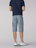 Lee hombres shorts cargo con cinturón Sur gris tormenta ropa Z6H6F1024 - Image 2