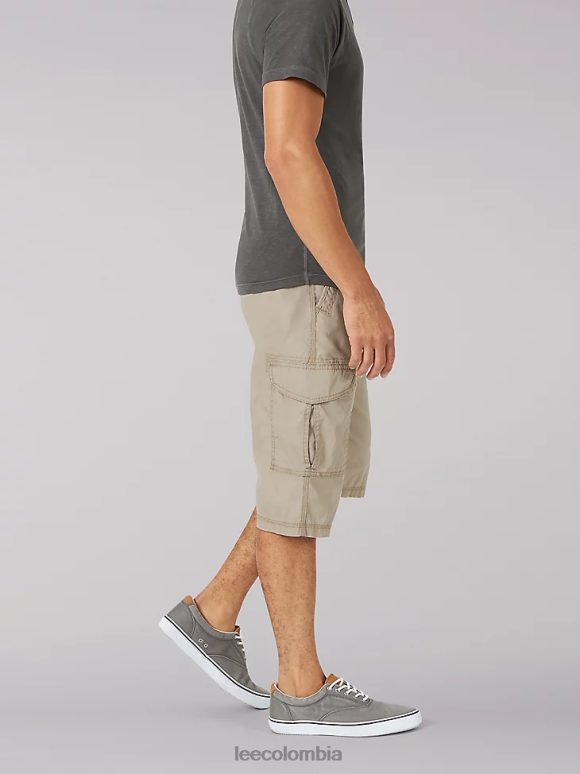 Lee hombres shorts cargo con cinturón Sur sándalo ropa Z6H6F1023 - Image 2