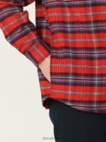 Lee hombres sobrecamisa a cuadros para trabajo tela escocesa de zumaque ropa Z6H6F929 - Image 3