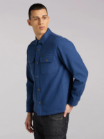 Lee hombres sobrecamisa de lana 101 lago azul ropa Z6H6F930 - Image 3