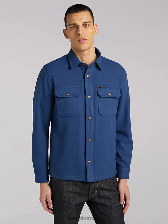 lee_hombres_sobrecamisa_de_lana_101_lago_azul_ropa_z6h6f930.png Lee hombres sobrecamisa de lana 101 lago azul ropa Z6H6F930 - Image 1