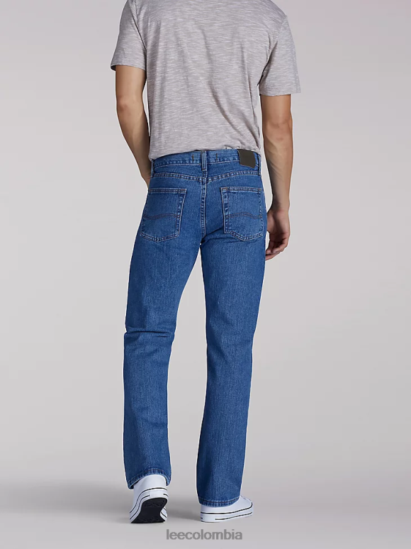 Lee hombres vaqueros bootcut de corte regular piedra de pimienta ropa Z6H6F663 - Image 2