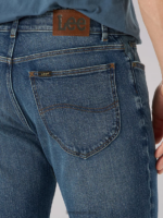 Lee hombres Vaqueros cónicos rectos elásticos en 4 direcciones Extreme Motion bajo el cinturón ropa Z6H6F638 - Image 5