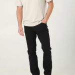 Lee hombres vaqueros cónicos rectos mvp de movimiento extremo enjuague negro ropa Z6H6F612