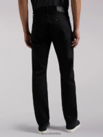 Lee hombres Vaqueros de pernera recta y corte relajado 101 z negro seco ropa Z6H6F600 - Image 2