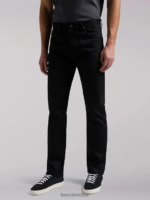 Lee hombres Vaqueros de pernera recta y corte relajado 101 z negro seco ropa Z6H6F600 - Image 3