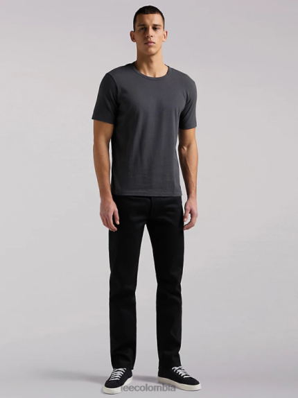 Lee hombres Vaqueros de pernera recta y corte relajado 101 z negro seco ropa Z6H6F600