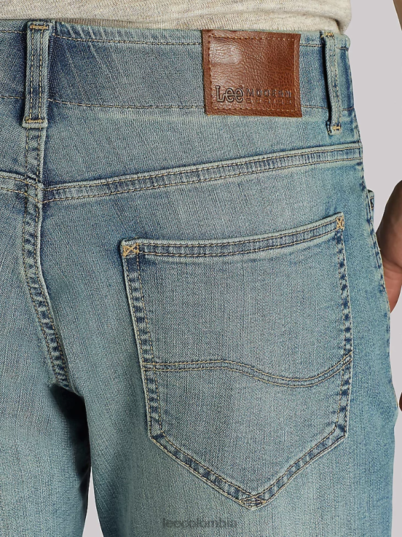 Lee hombres Vaqueros de pernera tapered y corte recto Extreme Motion (grandes y altos) en radical bradford ropa Z6H6F511 - Image 5