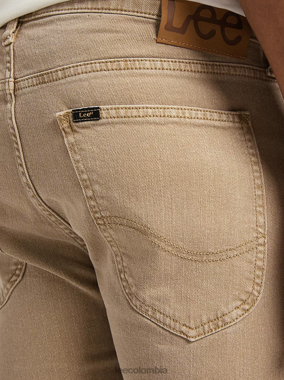 Lee hombres Vaqueros Luke de corte slim de la colección europea arcilla ropa Z6H6F702 - Image 5