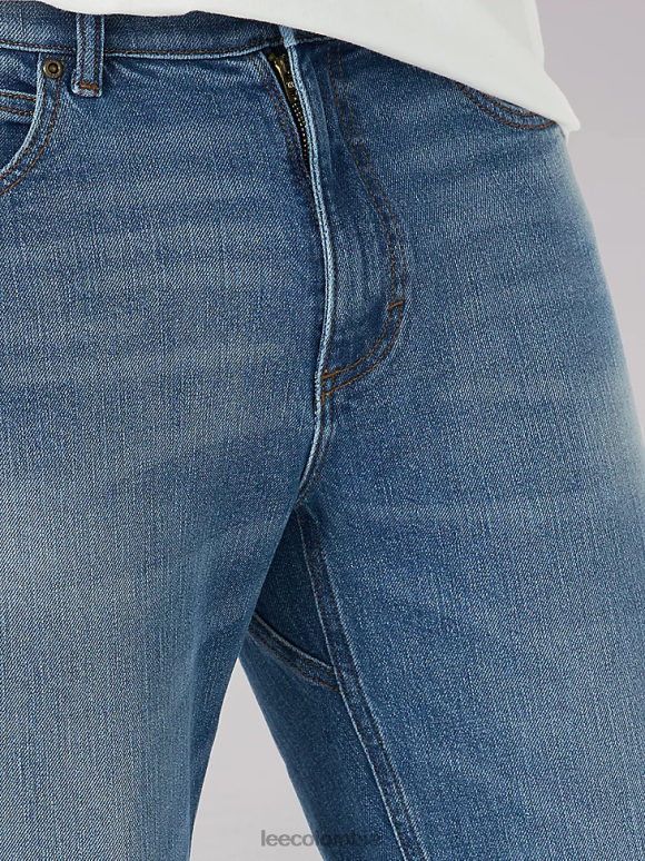 Lee hombres Vaqueros rectos ajustados elásticos en 4 direcciones Extreme Motion almirante ropa Z6H6F633 - Image 6