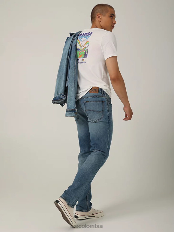 Lee hombres vaqueros rectos slim Heritage giovanni ropa Z6H6F616 - Image 5