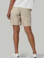 Lee mujer bermudas cargo relajadas ultra lujosas y flexibles beige pionero ropa Z6H6F253 - Image 2