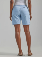 Lee mujer bermudas cargo relajadas ultra lujosas y flexibles cielo azul ropa Z6H6F255 - Image 2