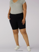 Lee mujer bermudas chinas de corte regular negro ropa Z6H6F320