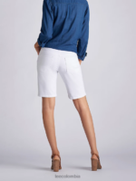Lee mujer bermudas kathy de ajuste relajado blanco ropa Z6H6F321 - Image 2