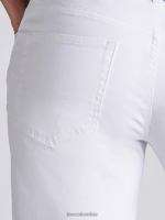Lee mujer bermudas kathy de ajuste relajado blanco ropa Z6H6F321 - Image 3