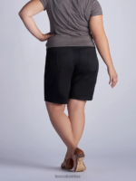 Lee mujer bermudas tipo cargo avey knitwaist de corte relajado (plus) negro ropa Z6H6F292 - Image 2