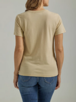 Lee mujer camiseta con gráfico de contracción de piel de serpiente brezo de safari ropa Z6H6F388 - Image 2