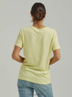 Lee mujer camiseta con gráfico de guión brezo de azufre ropa Z6H6F371 - Image 2