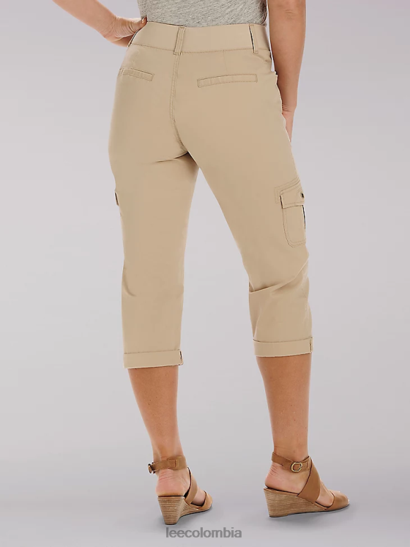 Lee mujer capri cargo austyn de ajuste relajado cafetería ropa Z6H6F462 - Image 2