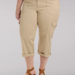 Lee mujer capri cargo austyn de ajuste relajado (más) cafetería ropa Z6H6F468