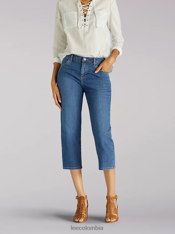 lee_mujer_capri_de_ajuste_relajado_remontarse_ropa_z6h6f471.png Lee mujer capri de ajuste relajado remontarse ropa Z6H6F471 - Image 1