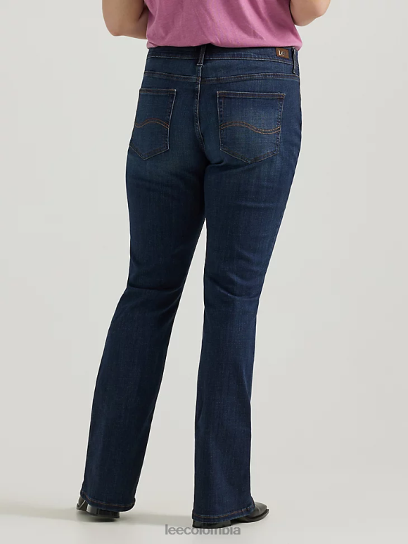 Lee mujer jean bootcut ultra lux con movimiento flexible (plus) renegado ropa Z6H6F141 - Image 3