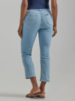 Lee mujer jeans cortos demi boot ultra lux más allá de la luz ropa Z6H6F124 - Image 2