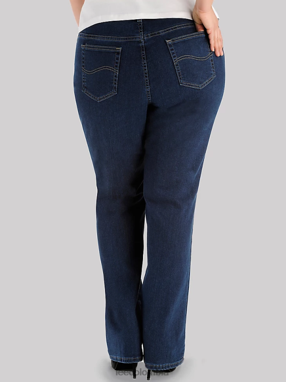 Lee mujer jeans originales de corte relajado y pernera recta (plus) oscuro premium ropa Z6H6F40 - Image 2