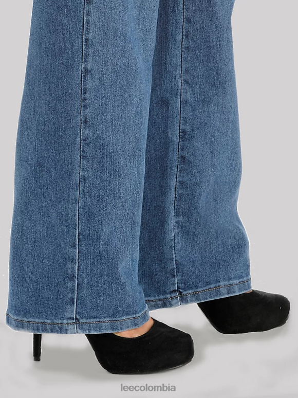 Lee mujer jeans originales de corte relajado y pernera recta (plus) piedra premium ropa Z6H6F38 - Image 3