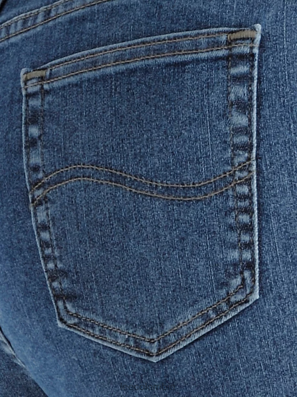 Lee mujer jeans originales de corte relajado y pernera recta (plus) piedra premium ropa Z6H6F38 - Image 4