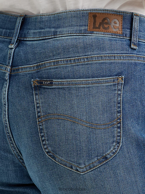 Lee mujer jeans ultra lux con movimiento flexible y ajuste regular con pernera recta (plus) seattle ropa Z6H6F73 - Image 6