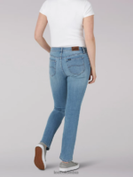 Lee mujer legendario jean recto regular (petite) ancla ropa Z6H6F85 - Image 2