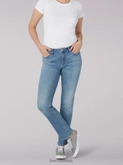 Lee mujer legendario jean recto regular (petite) ancla ropa Z6H6F85
