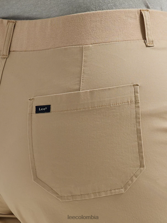 Lee mujer pantalón corto cargo ultra lujoso y relajado y flexible (más) macramé ropa Z6H6F282 - Image 5