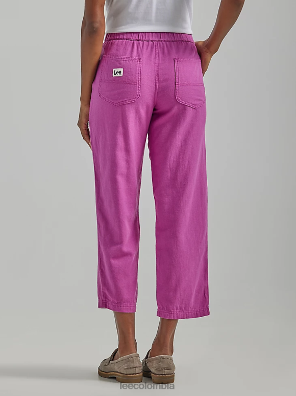 Lee mujer pantalón corto sin cierres ultra lux mancha de uva ropa Z6H6F239 - Image 2