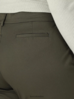 Lee mujer Pantalón de pierna recta y corte relajado sin arrugas (más) oliva frontera ropa Z6H6F200 - Image 4