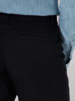 Lee mujer Pantalón de pierna recta y corte relajado sin arrugas (pequeño) negro ropa Z6H6F216 - Image 3