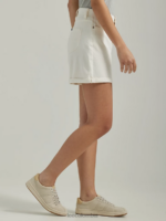 Lee mujer pantalones cortos acampanados con puños ultra lux crudo ropa Z6H6F328 - Image 2